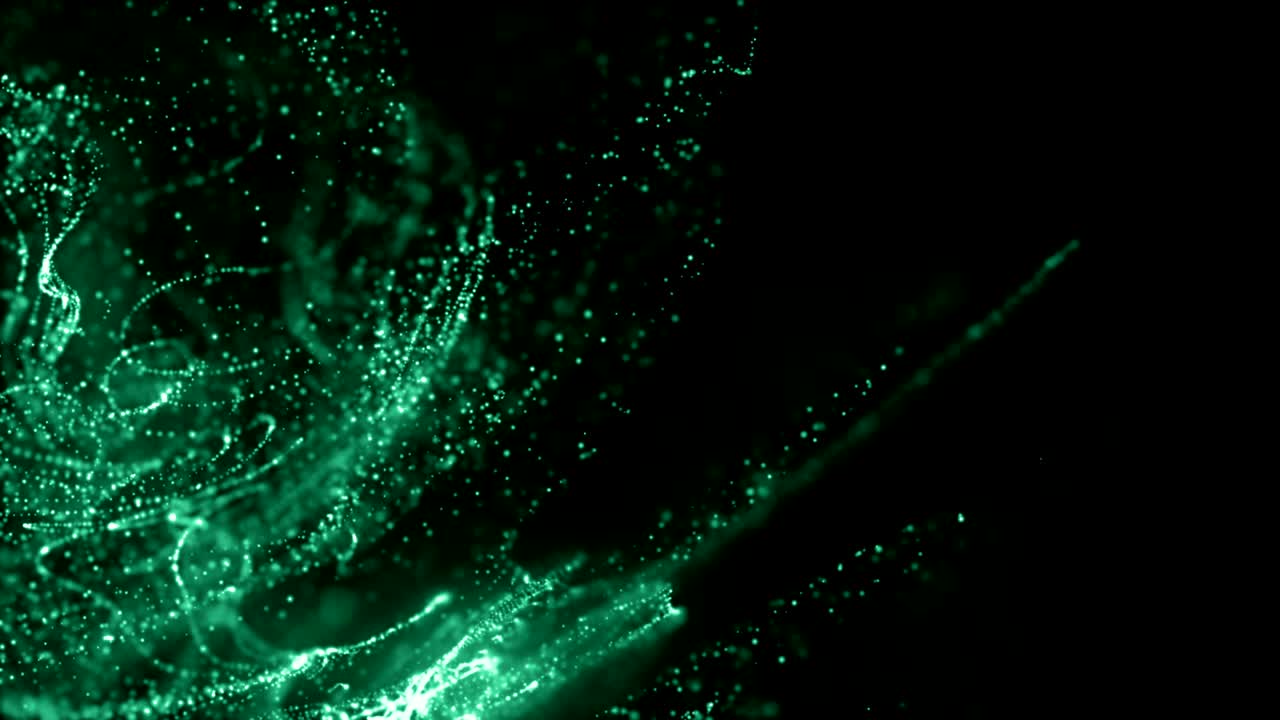 입자 먼지 추상적인 빛 보케 모션 제목 영화적 배경 루프