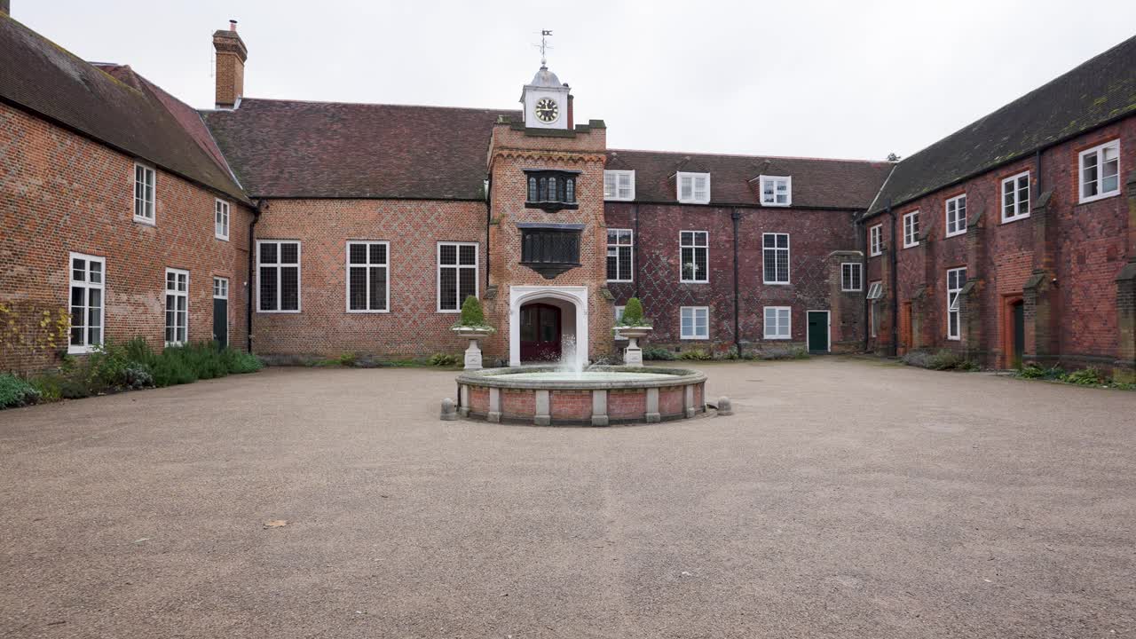 Wander through Fulham Palace’s inner courtyard, blending Tudor and Georgian elements, ornate brickwork, and a calm retreat from city life.