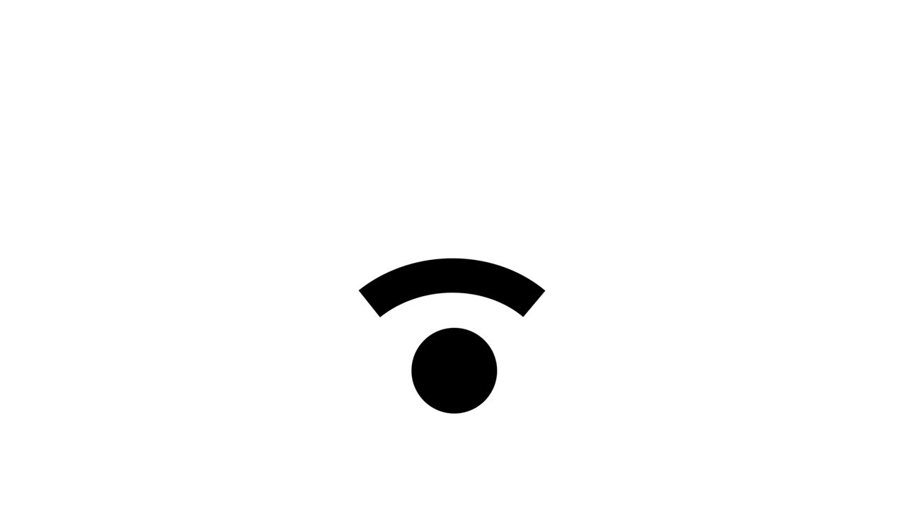 Icon connection to the wifi.