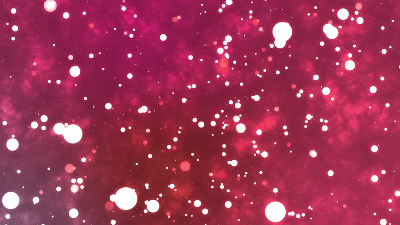 animación de partículas de puntos de polca flotantes gráficos de movimiento