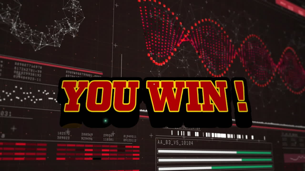 디지털 인터페이스를 통해 텍스트를 이기는 애니메이션