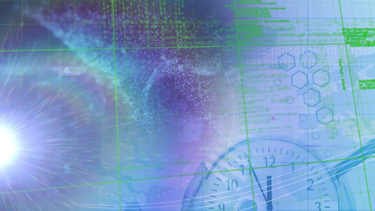 Animation of data processing over doctors