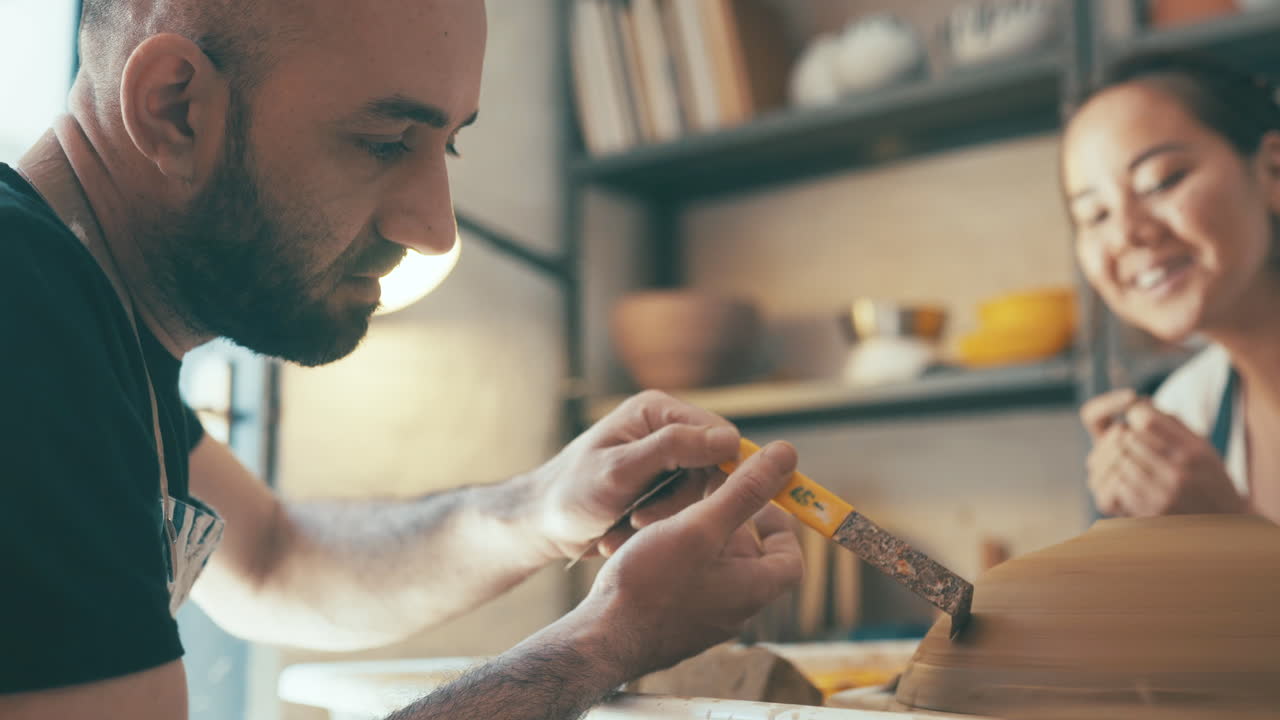 aprendiendo una nueva técnica con cada lección que pasa