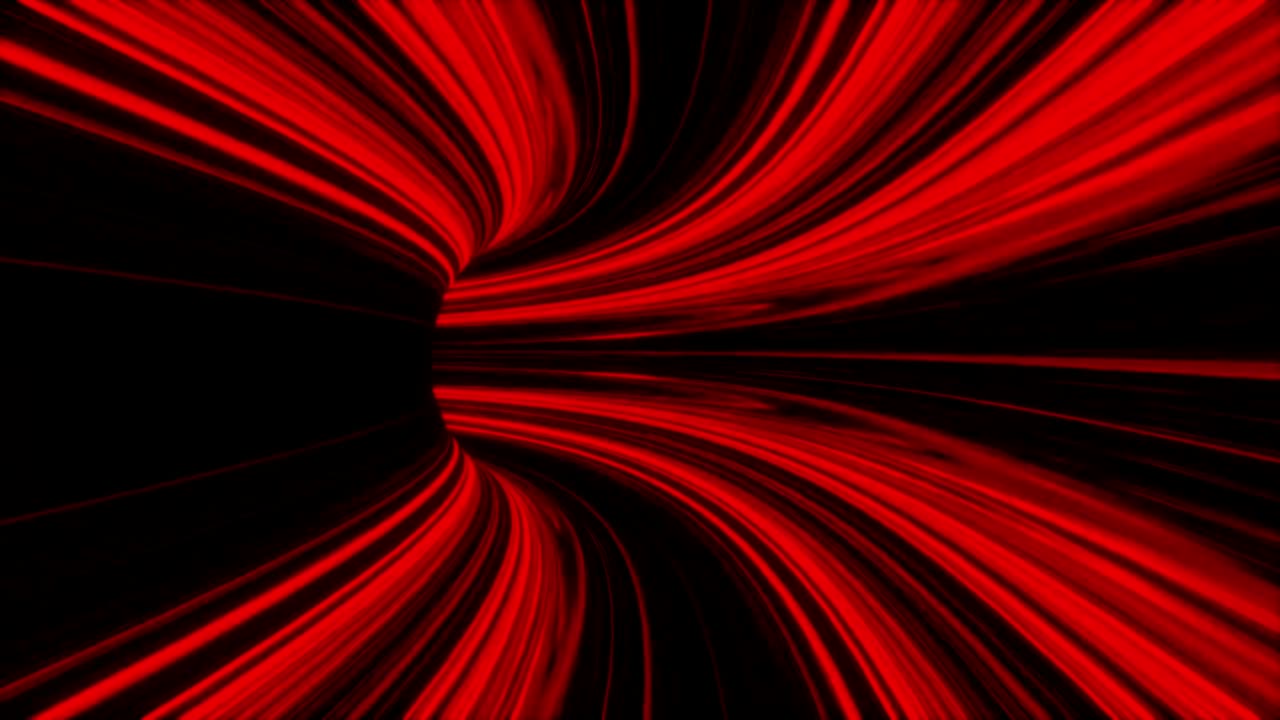 컬러의 속도 라인 효과가 검은 바탕에 고립됩니다.