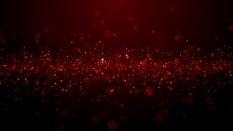 partículas de polvo abstracto luz bokeh títulos de movimiento bucle de fondo cinematográfico