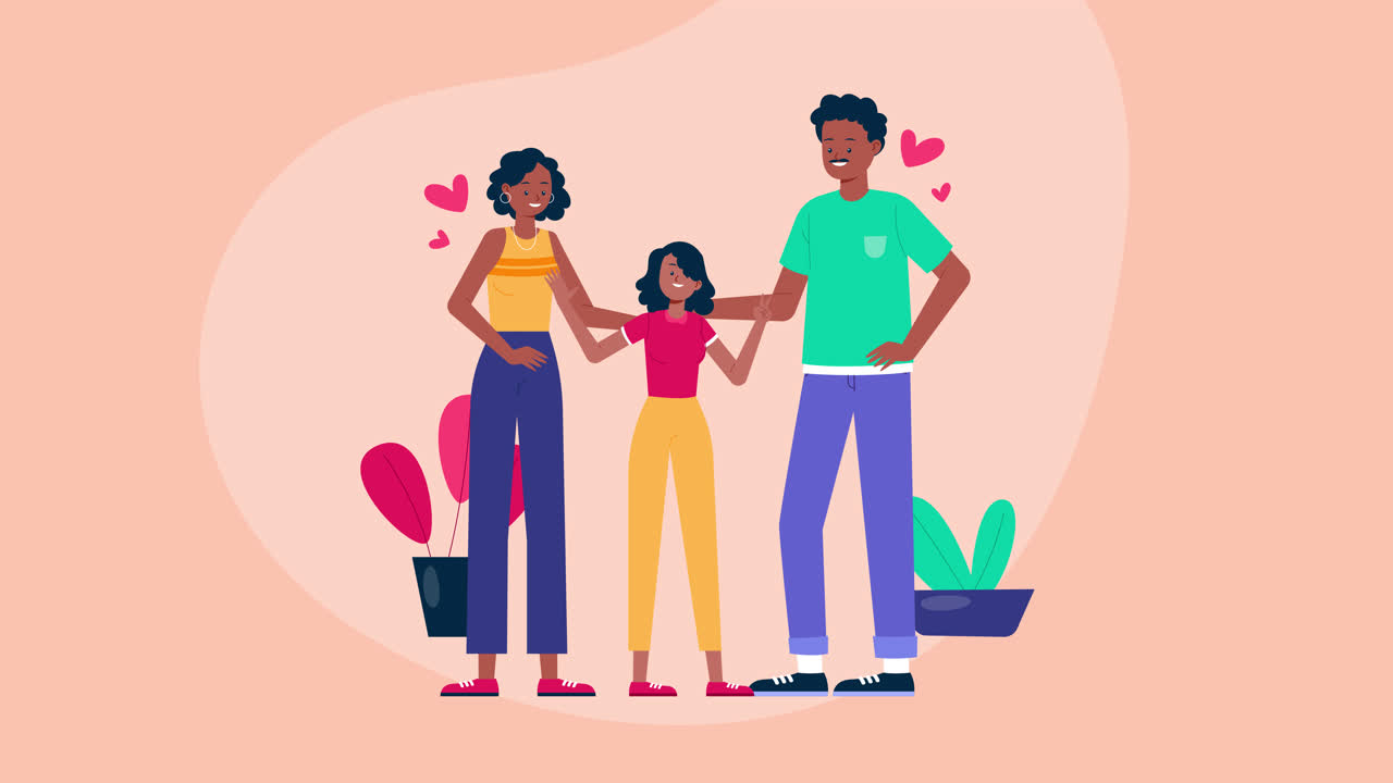 Happy Family Portrait