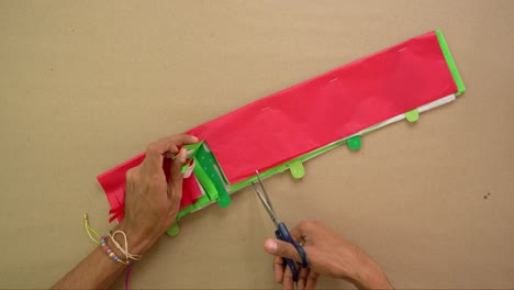diy paper fringe craft: easy step-by-step tutorial