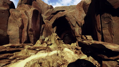 desert cave entrance