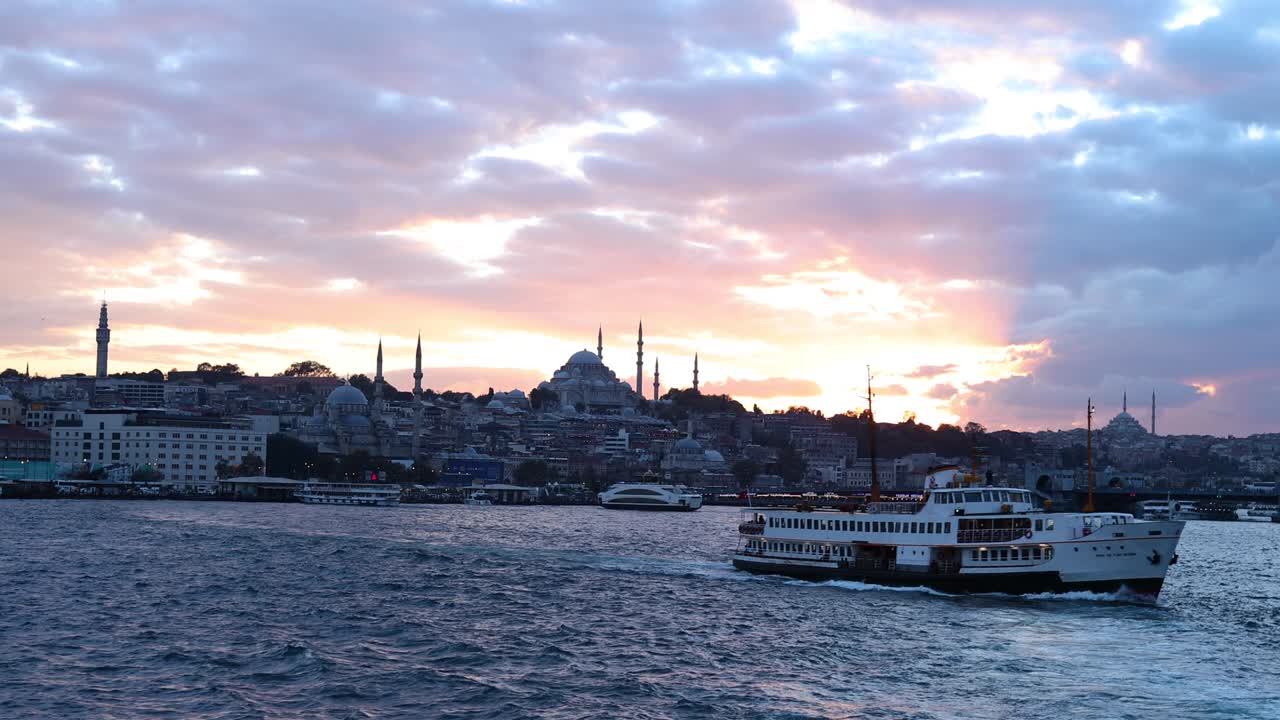 vista panorâmica de istanbul para viajar