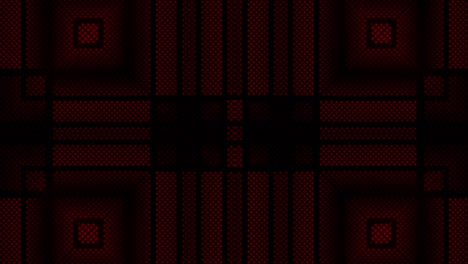 patrón geométrico abstracto rojo y negro