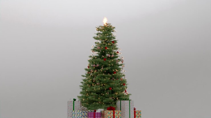 Christmas Tree with Presents