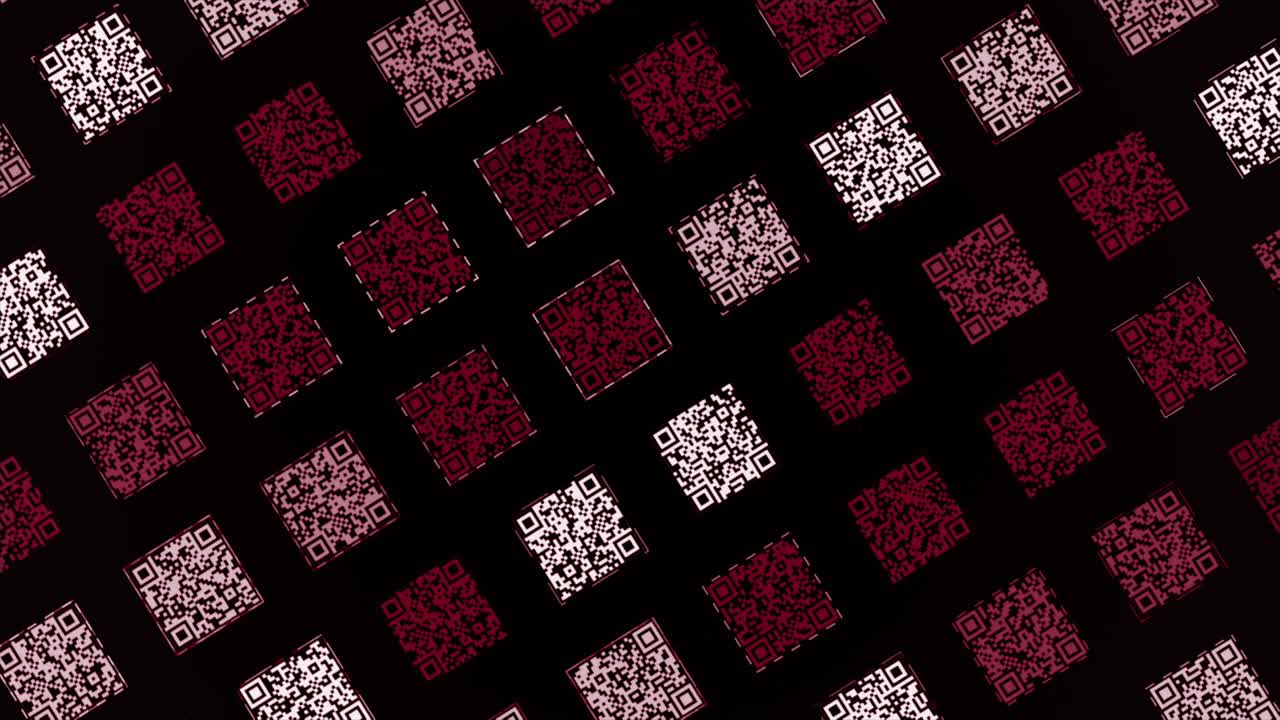 fondo del patrón de código qr