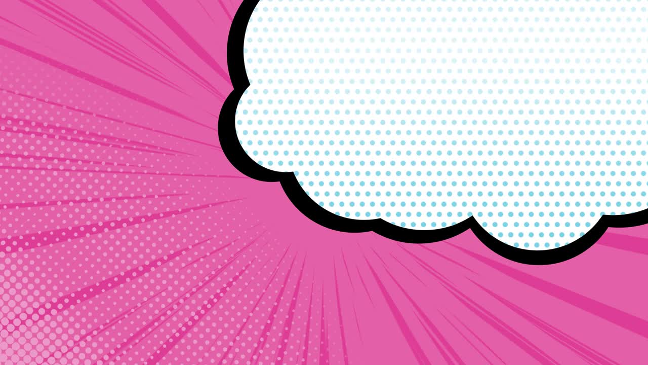 el fondo de arte pop con el globo.