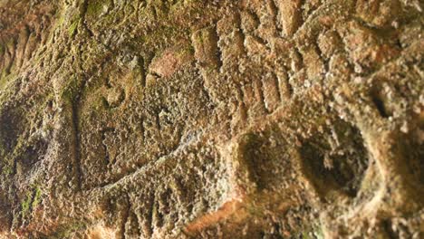 hand carvings at gutman's cave gauja valley sigulda latvia