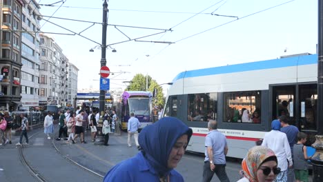 istanbul tram station