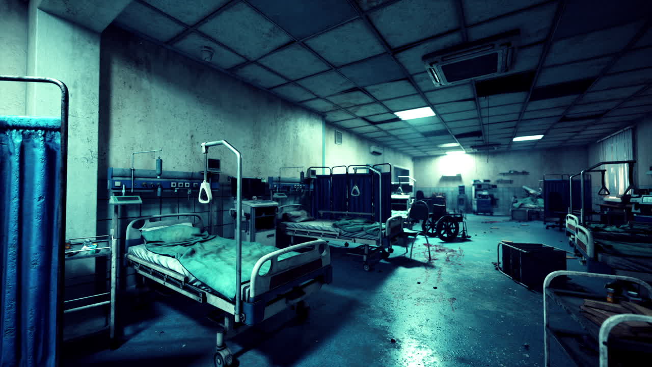 Abandoned Hospital Room