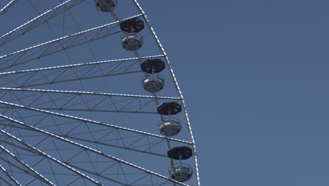 riesenrad wiener prater vienna at blue hour