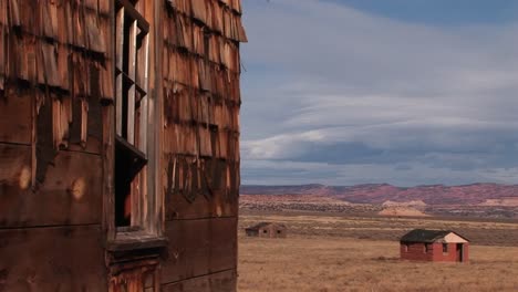 Medium-shot-of-an-old-abandoned-homestead-a-lonely-prairie-2