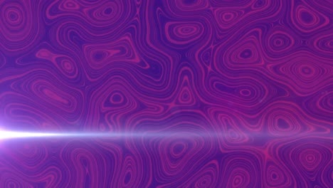 glowing light trail against liquid shapes moving in hypnotic motion
