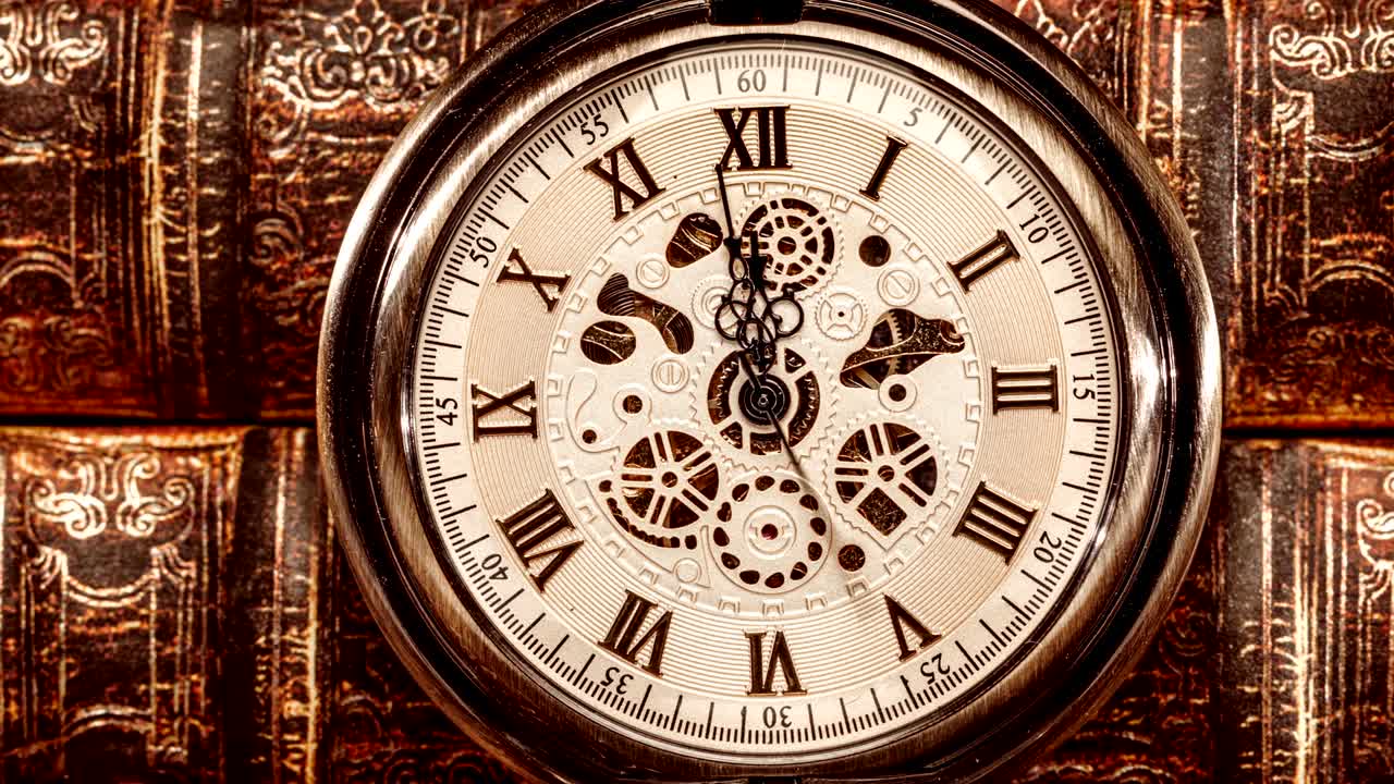 cerrar el reloj vintage