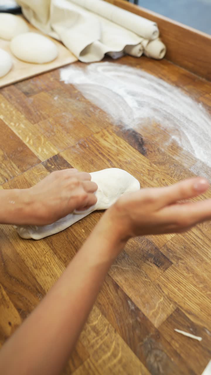 Rolling Dough for Bread