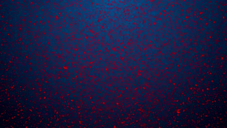 4k animation of red powder or dust circle explosion from center on beautiful background. fade away all background. motion graphic and animation wallpaper.