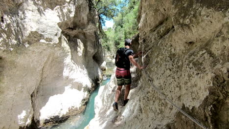 slow motion: summer adventure in agios antonios gorge