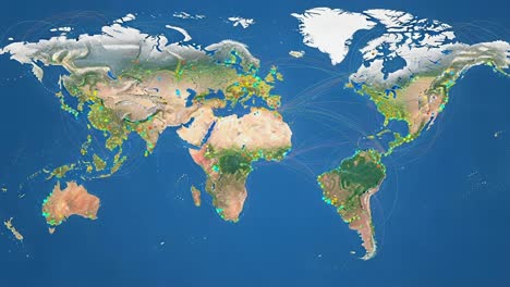 a comprehensive overview of global ecosystems demonstrating biodiversity highlights across continents and regions