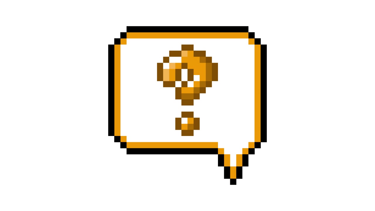 Pixel Art Pop-up Icon Animation with Question mark in Speech Bubble (8).mov
