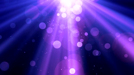 purple heavenly light rays