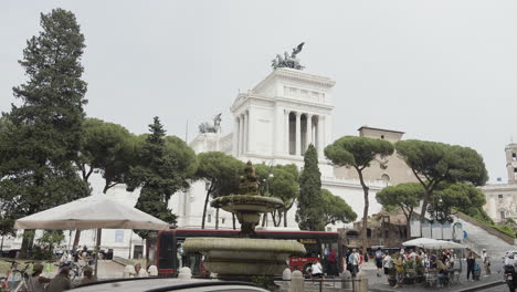 piazza venezia, rome, italy