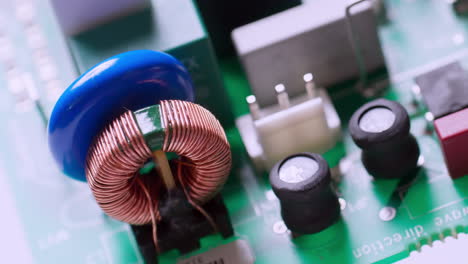 close up shot of electronic components