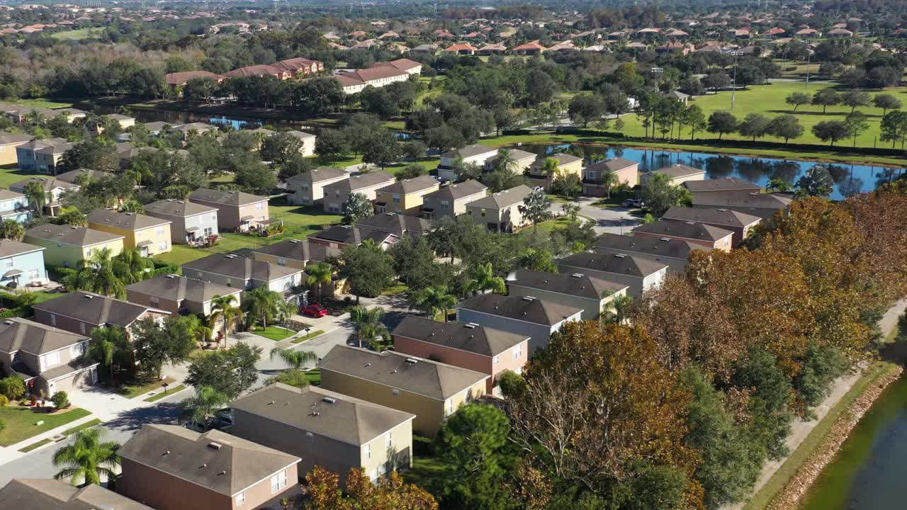 finca moderna de casas unifamiliares en los suburbios de sarasota, florida