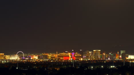 City-of-Las-Vegas-Strip-Moonrise-Time-lapse