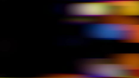 distorted and blurred motion of multicolored bright lights