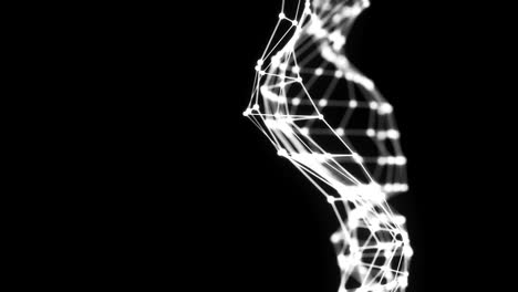 4k abstract network.