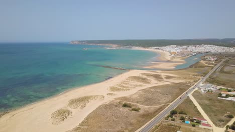 西班牙卡迪斯 (cádiz) 白色城市巴巴特 (barbate) 的海<unk>