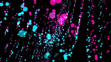 colorful abstract background with circles and dots