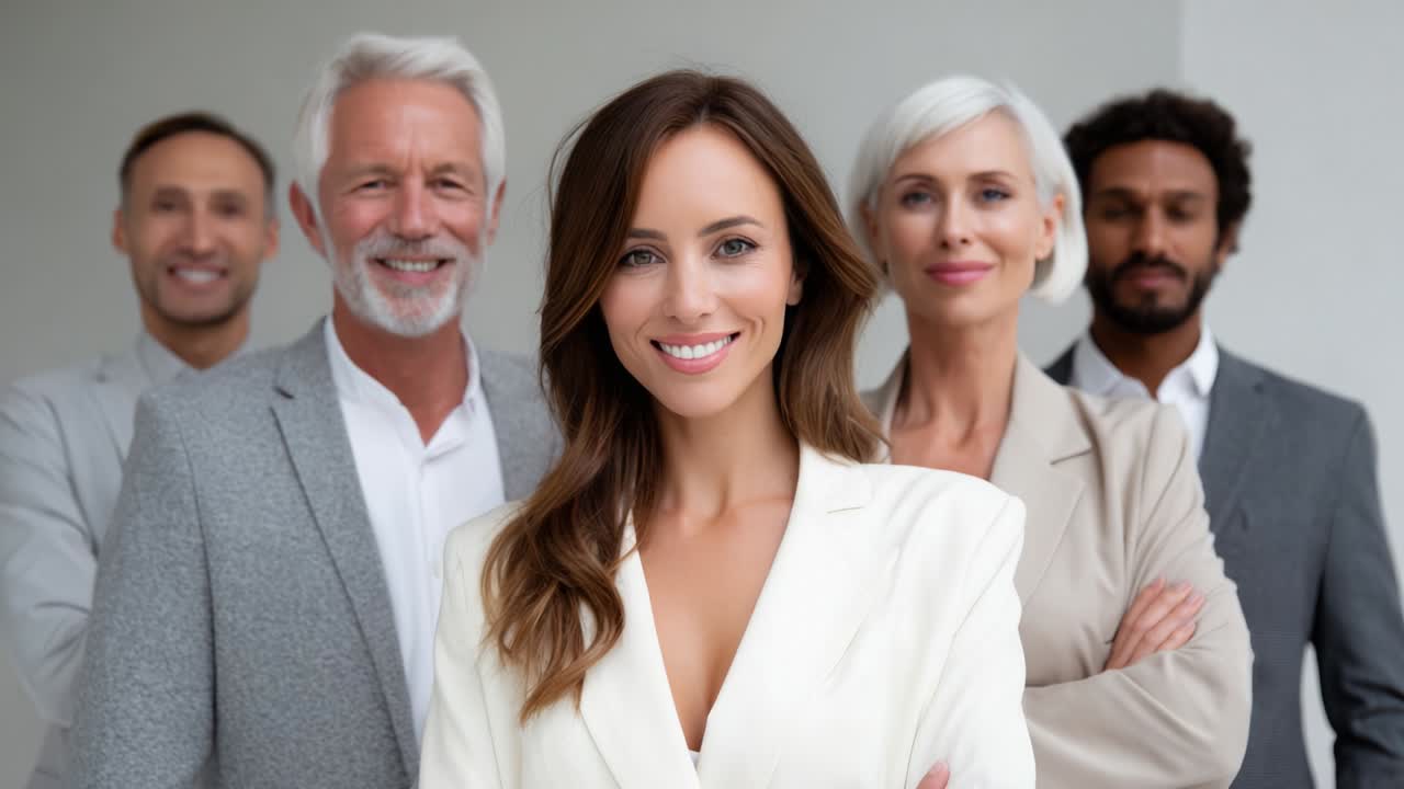 vielfältiges geschäftsteam