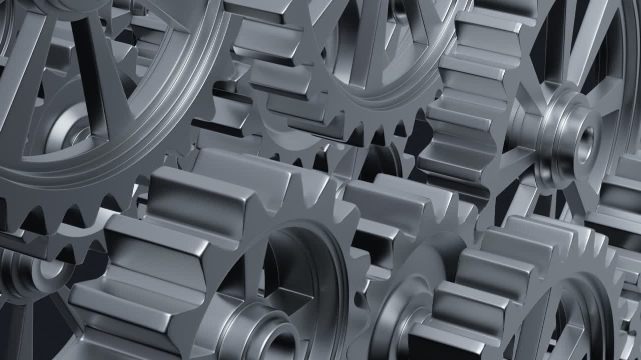 Lots of gears are spinning