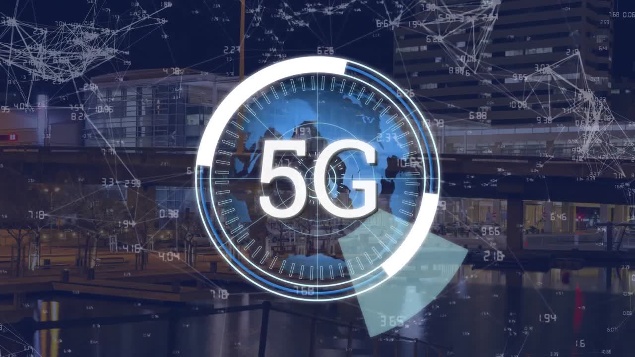 5g è visualizzato in un cerchio