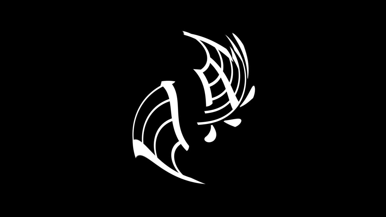 meguro japón kanji texto japonés animación gráficos en movimiento