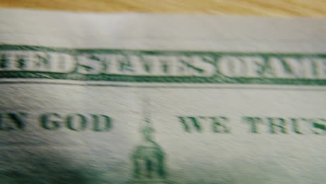 close-up of us 2000 dollar bill