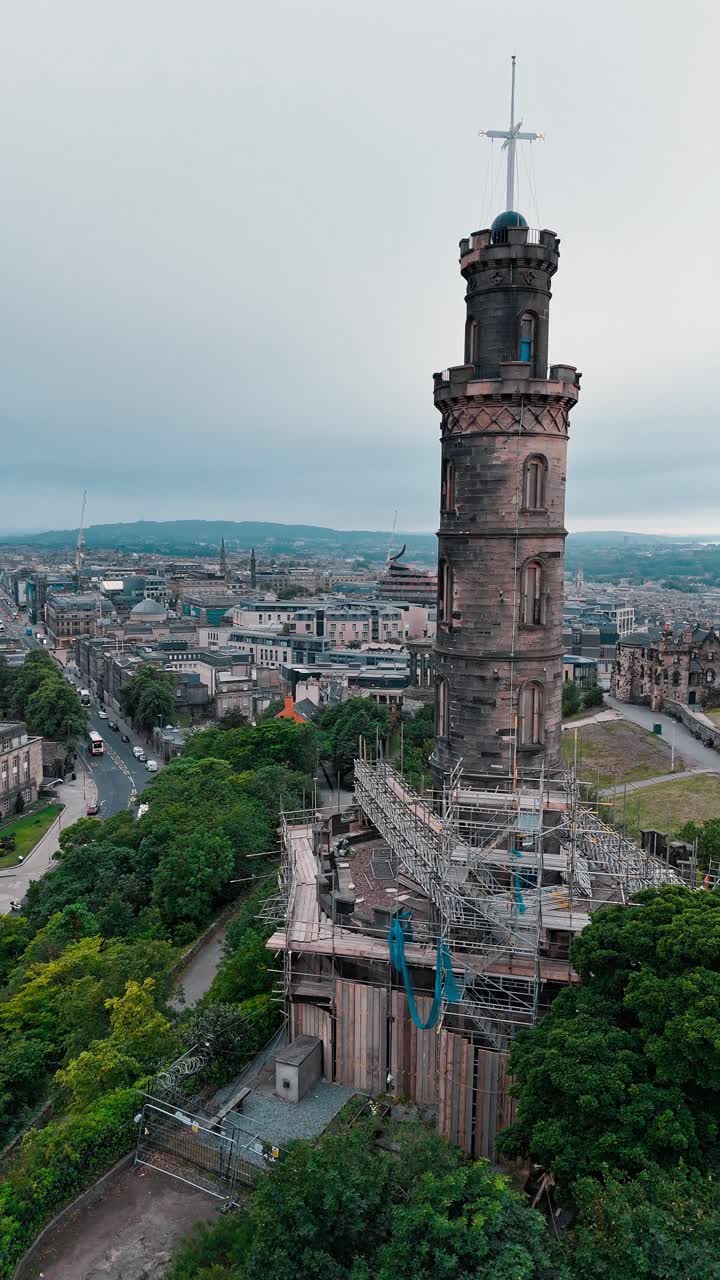 Nelson Monument in Edinburgh