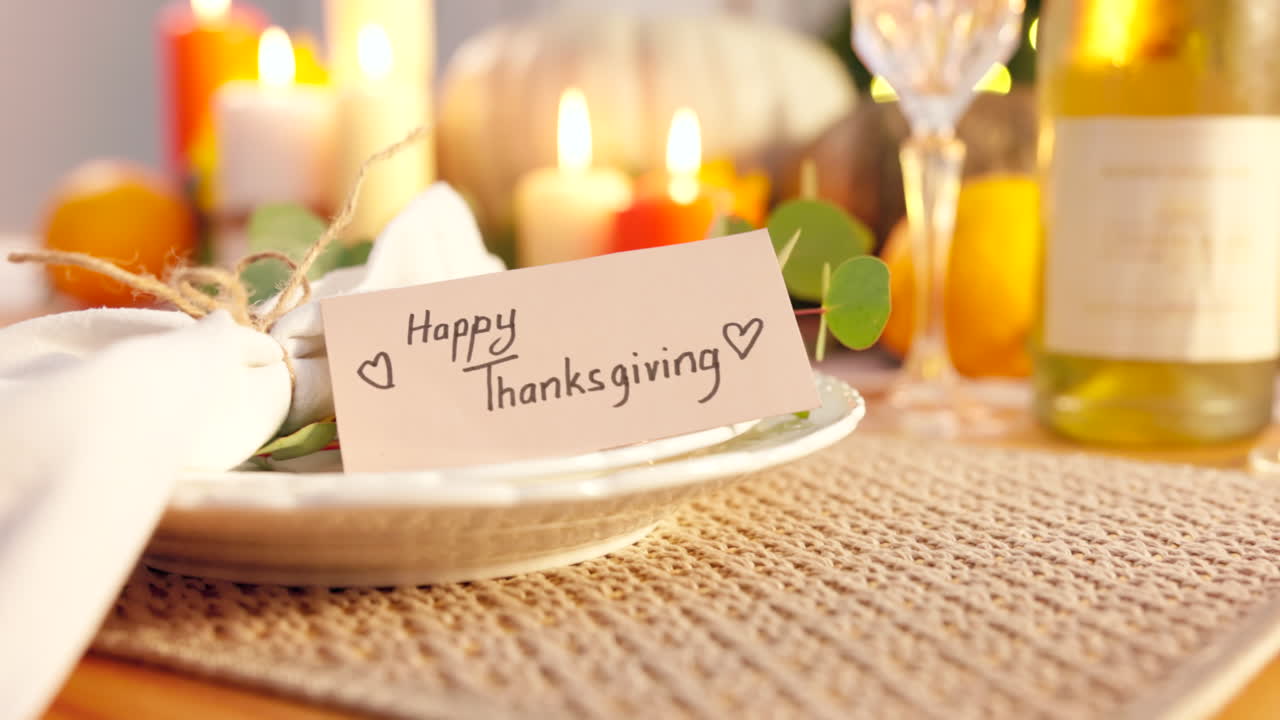 Felice Giorno del Ringraziamento, carta regalo