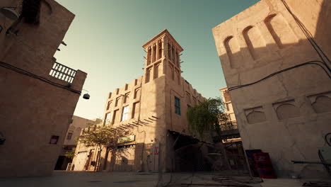 old dubai alleyway