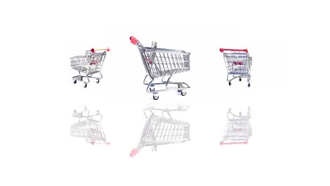 carrito giratorio de supermercado, sitio web de comercio electrónico carrito de compras giratorio