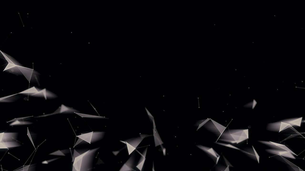 Polygonal Network Shape Dynamic Gradients 4K