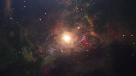 nubes de nebulosa 4k que están en el universo.