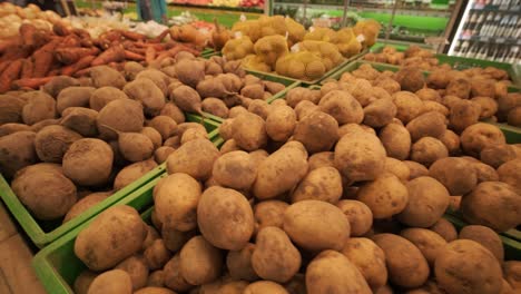 fresh organic vegetables at the farmers market. raw vegetables at the fresh produce section of the store. earth concept, fresh harvest